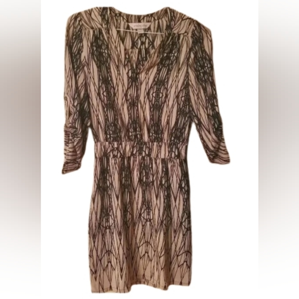 Presley Skye XS Abstract Scribble Dress/Top — Quiet Luxury Artsy Chic